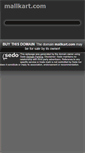 Mobile Screenshot of mallkart.com